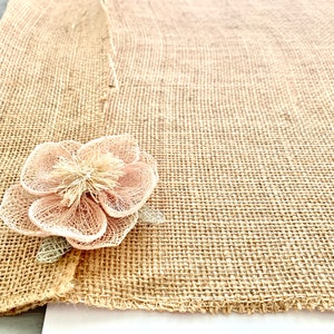 Destash Natural Burlap Roll