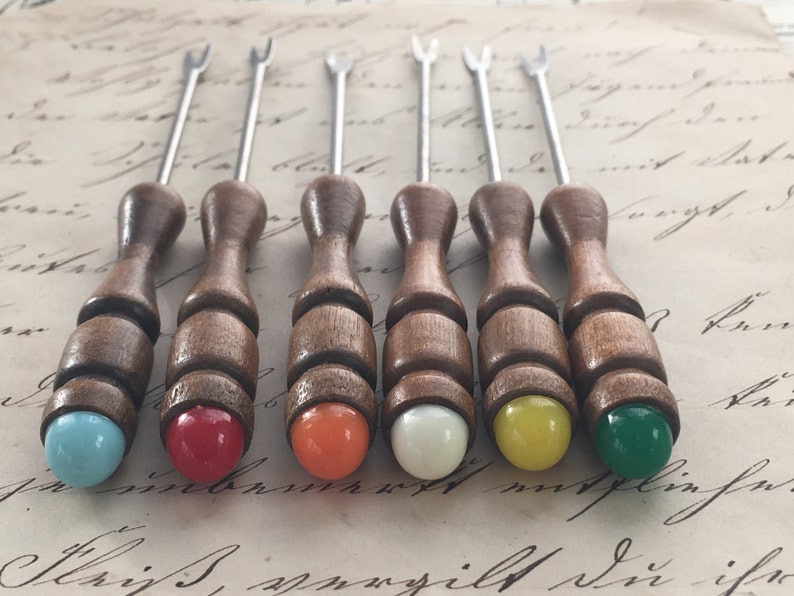 Vintage Fondue Forks