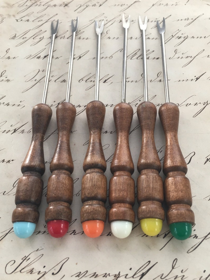 Vintage Fondue Forks