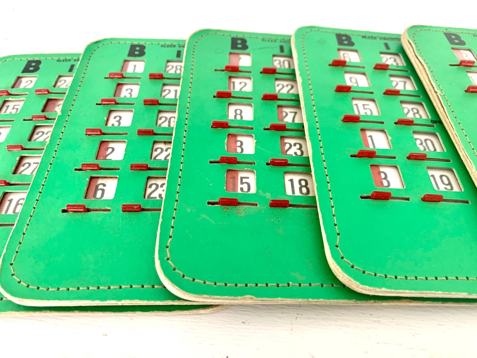 Kleer Kwick Magic BINGO Game Cards Set Vintage 1950s Etsy