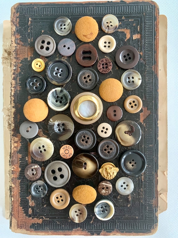 buttons and sewing notions