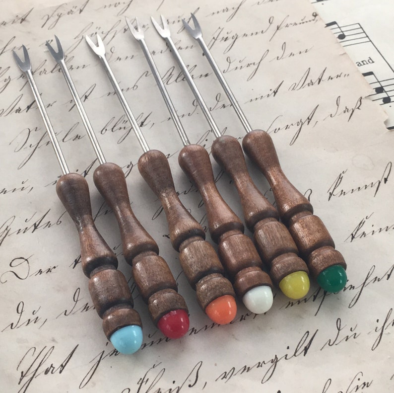 Vintage Fondue Forks