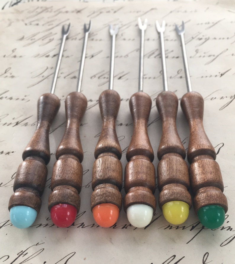 Vintage Fondue Forks