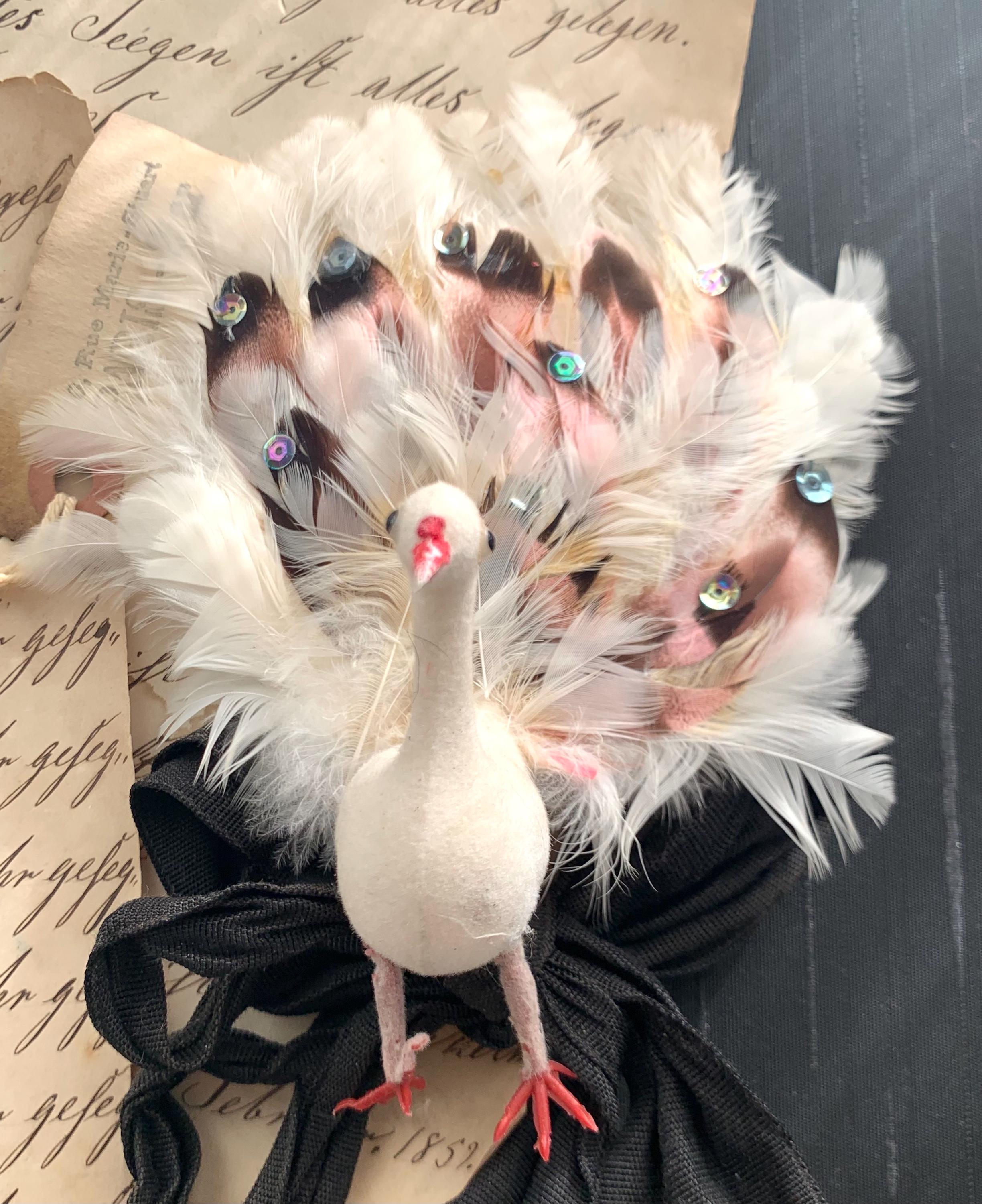 ヴィンテージの孔雀の鳥、2個セット - Etsy 日本