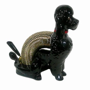 Ceramic Poodle Letter Holder - Etsy