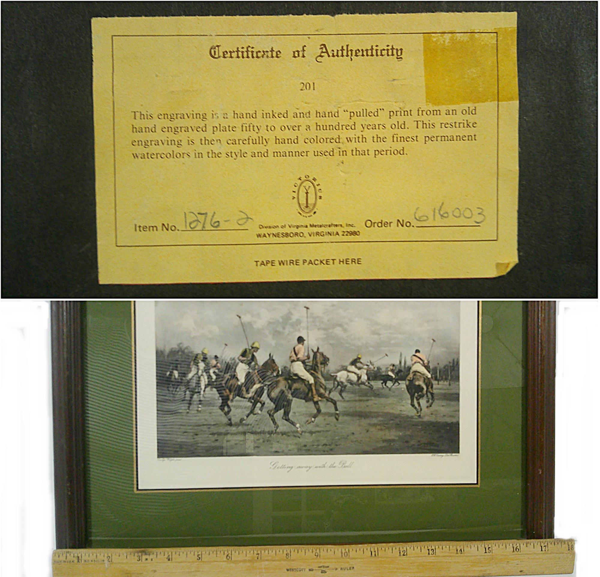 G. Wrightジョージライト 銅版画『A Question of Pace』 G. Wrightジョージライト 銅版画『A Question of Pace』 GEORGE