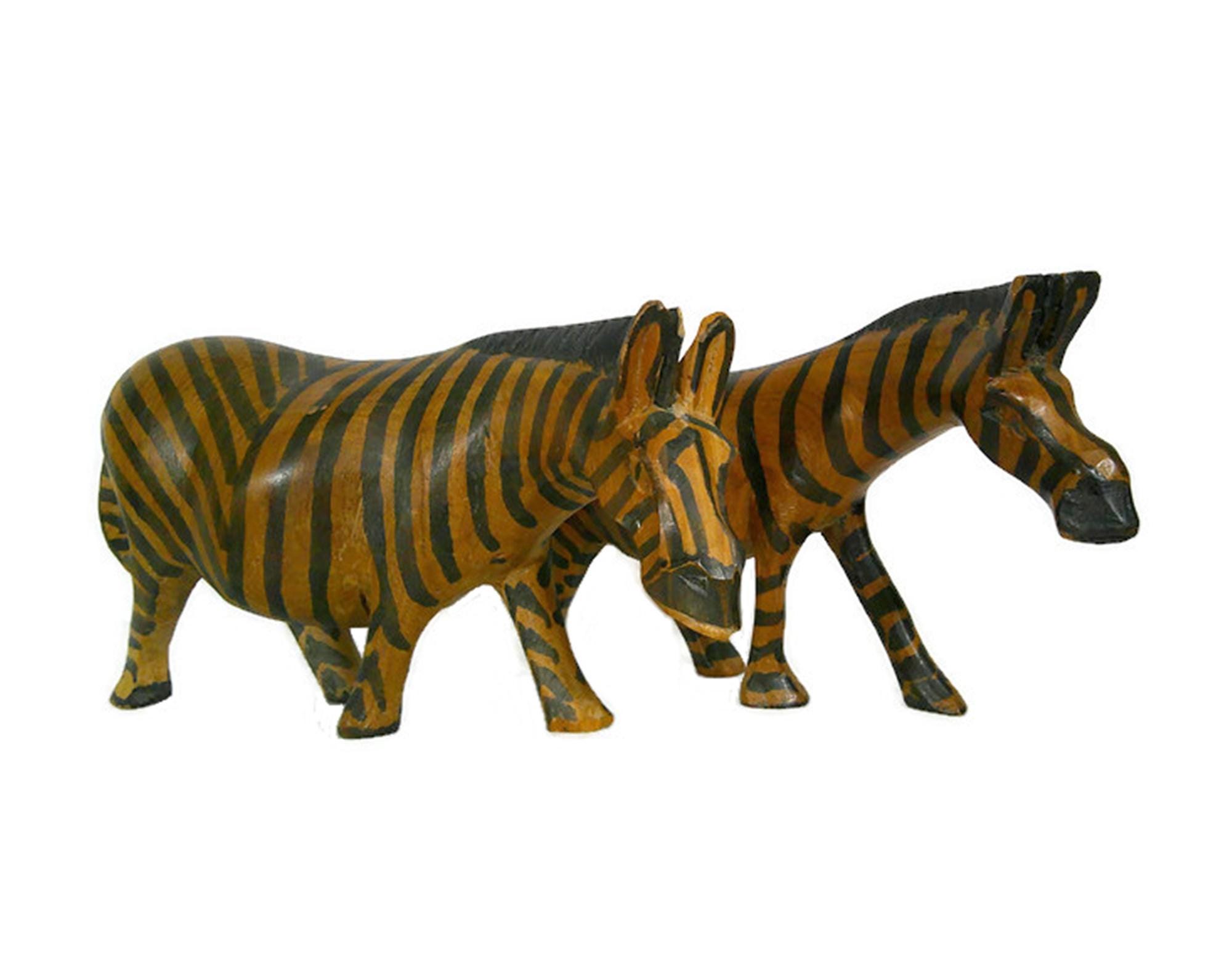 Vintage Wooden African Animals - Etsy