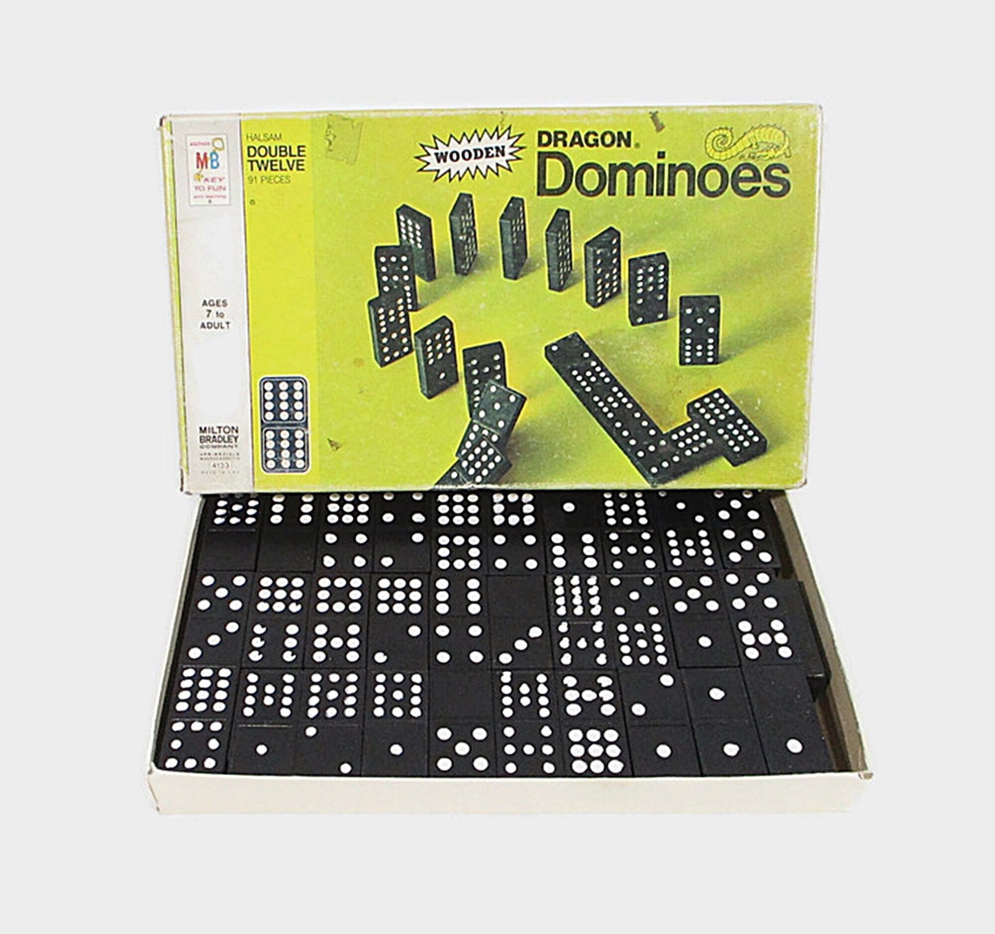 Kovot Dominoes & Racks Set Double-Twelve Includes (91) Tile