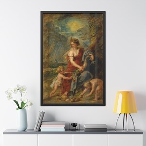 Peter Paul Rubens Abundance,Vintage Wall Art,Vintage Antique Painting,Wall Art Digital Download,Baroque Art,Classical Masterpiece Wall Decor