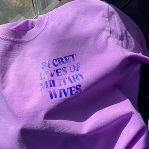 The Secret Lives of Military Wives Tee 2.0