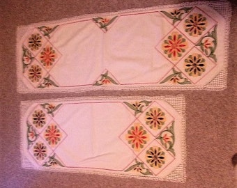 Dresser Scarf Set Etsy