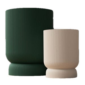 Groove - Modern designer planter with drainage system