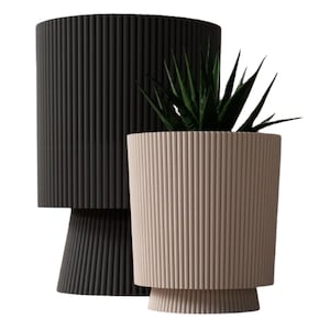 Ripple - Modern designer planter with drainage system