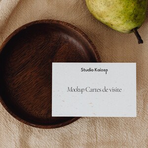 Mockup de cartes de visite, mockup de carte en papier, mockup d'impression, mockup de carte blanche, mockup de cartes de visite PSD
