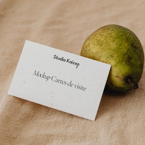 Mockup de cartes de visite, mockup de carte en papier, mockup d'impression, mockup de carte blanche, mockup de cartes de visite PSD