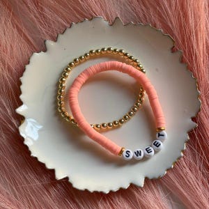 Personalized Custom, Beaded Name Bracelets, Custom Word Beaded Bracelets, Handmade Jewelry friendship bracelets Christmas Custom bracelets