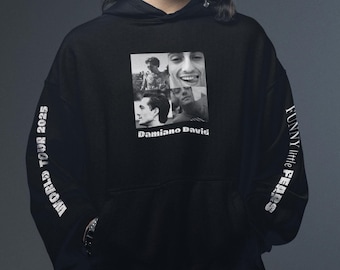 Damiano David Hoodie | Soul-inspirierter Unisex-Pullover | Künstlerische Fan-Kleidung für Solo-Tour-Vibes 2025 & Alltagsstil