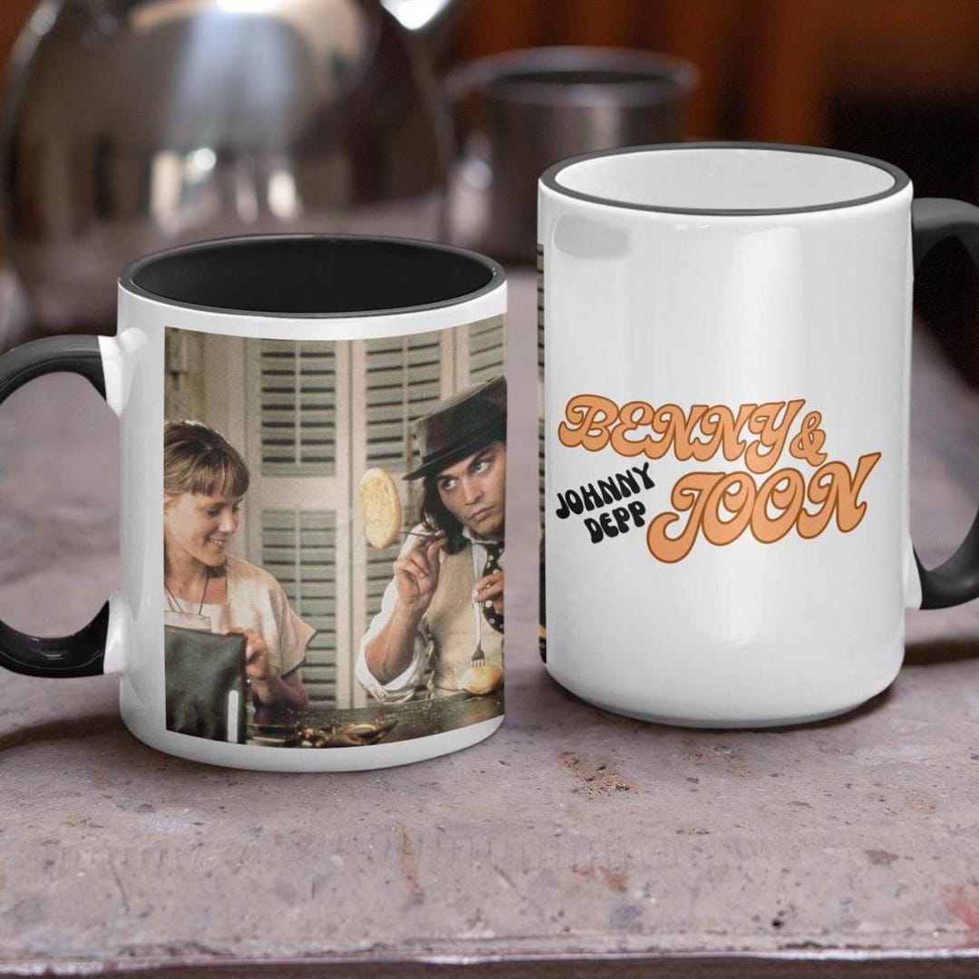 Johnny Depp Benny and Joon Mug, 11oz or 15oz Ceramic Coffee Cup