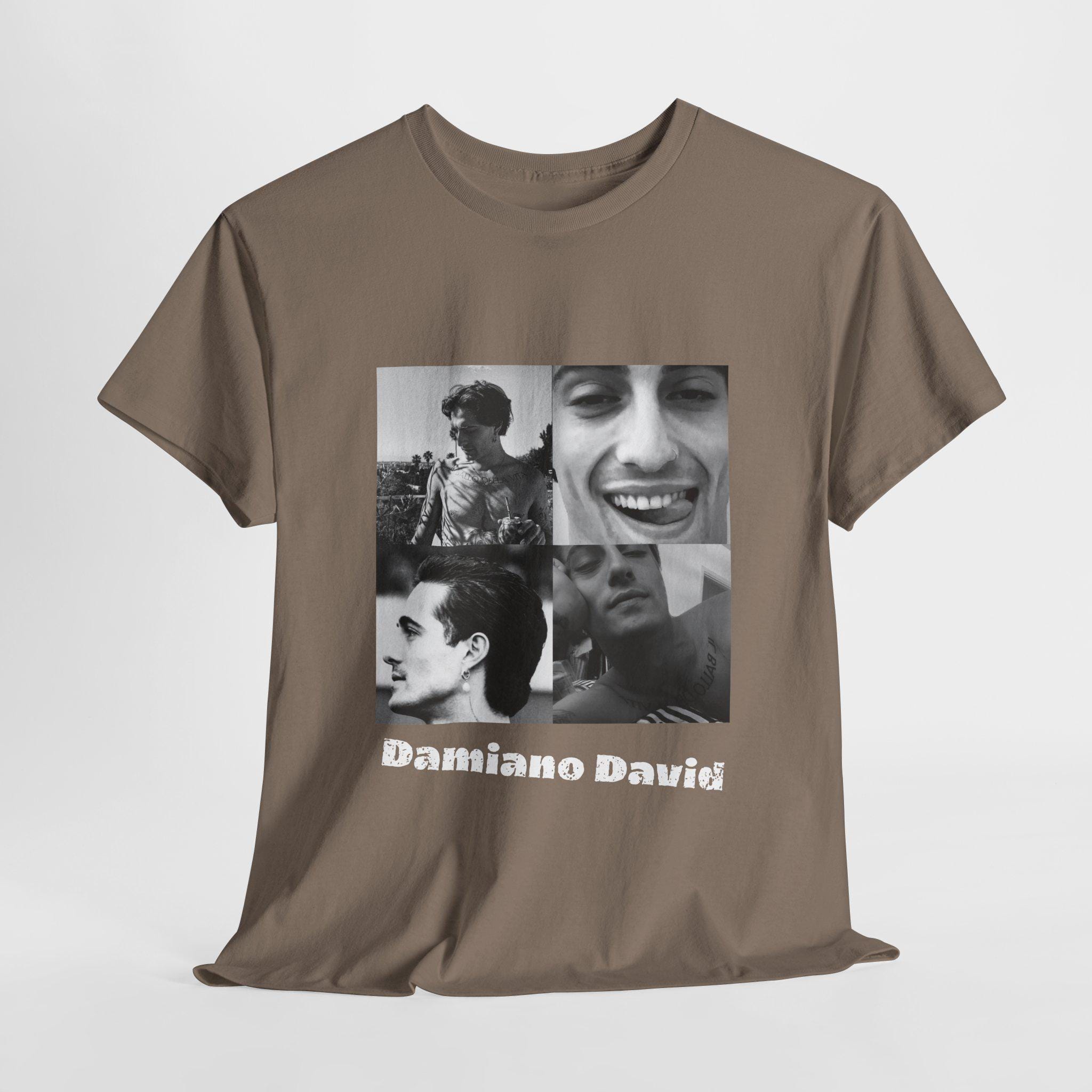 Damiano David T-Shirt, Unisex Graphic Tee for 2025 Solo Tour