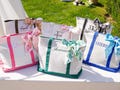 Custom Tote Bag, Bridesmaid Gift,Beach Handbags, Embroidered Canvas Tote Bag, Custom Text Tote, Bachelorette Gifts, School Bag, Gift for Her