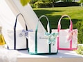 Custom Tote Bag, Bridesmaid Gift,Beach Handbags, Embroidered Canvas Tote Bag, Custom Text Tote, Bachelorette Gifts, School Bag, Gift for Her