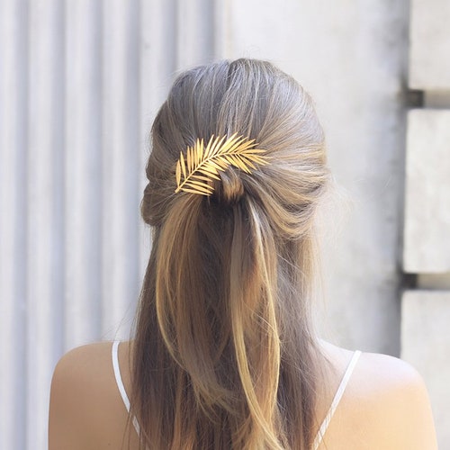 Gold Leaf Hair Piece