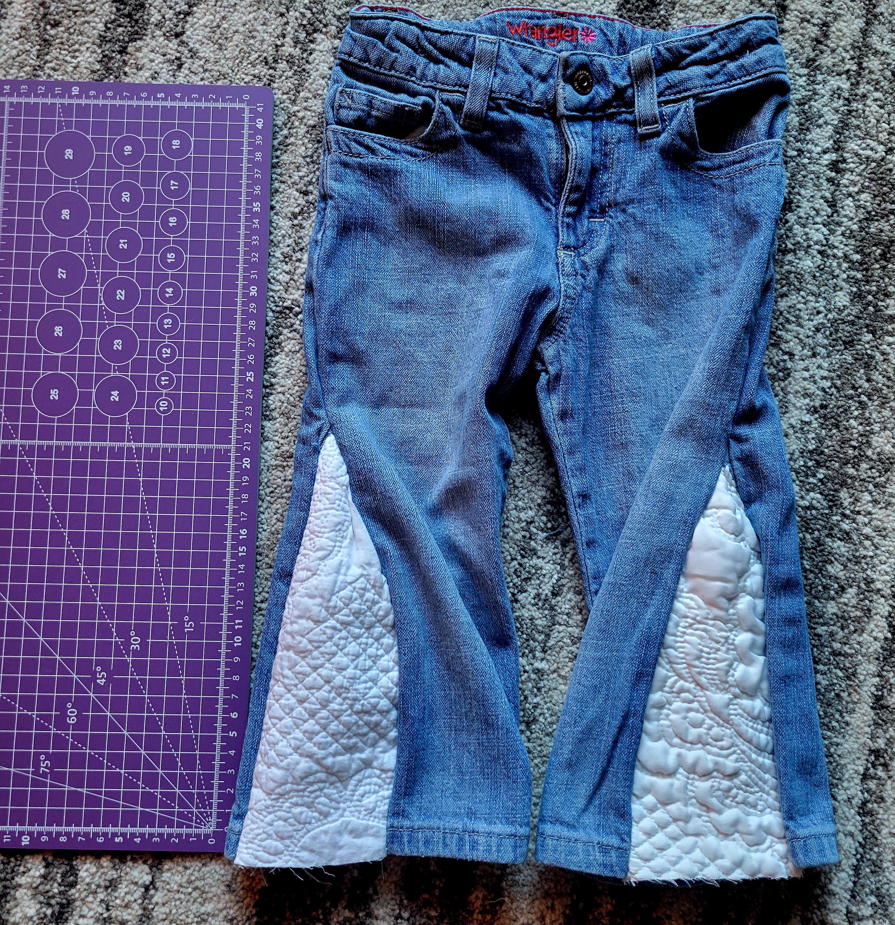 Jean Bootleg INC Denim - Taille 14, Indigo, Poches à Rabat, Neuf Avec étiquettes (NWT)