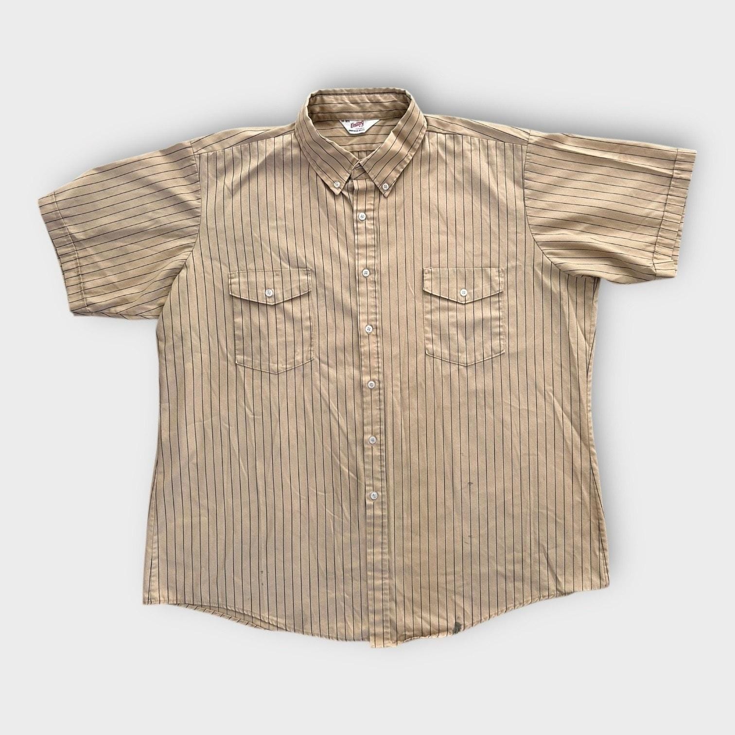 FJAUOQ Camicia Hawaiana da Uomo Funky Manica Corta retrò Artistico