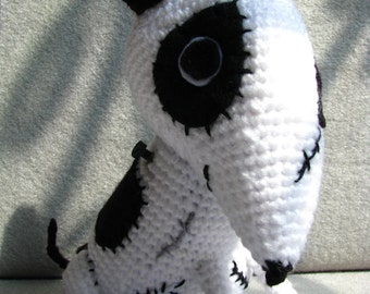 Patrón Amigurumi PDF - Muñeco inspirado en Frankenweenie