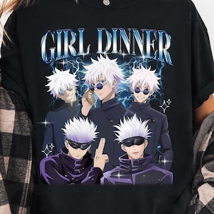 Gojo Satoru Jujutsu Kaisen Shirt, Anime Shirt, Gojo Badass Shirt, Gift For Him, Gift For Her, Unisex Shirt, Girl Dinner Shirt