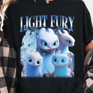 light blue fury shirt