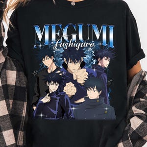 Limited Fushiguro Megumi Shirt, Jujutsu Kaisen Shirt, Anime Shirt, Gift For Him, Gift For Her, Unisex T-Shirt