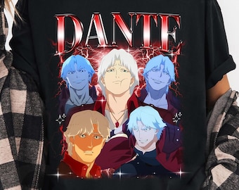 Dante Devil May Cry TV Series 2025 Shirt, Game shirt, Devil May Cry shirt, Gift For Women and Man Unisex T-Shirt