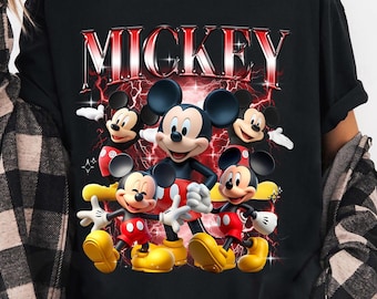 Disney Mickey Mouse Classic Pose Shirt, Disneyland Family Matching Shirt