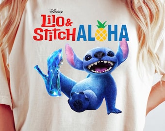 Lilo and Stitch Aloha-shirt, Disney 2025 Trip-T-shirt