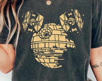 Mickey Death Star Star Wars Tee, Disney Shirt
