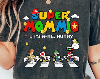 Custom Super Mommio Shirt: Personalized Mother's Day T-Shirt