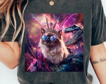 Princess Donut & Mongo Shirt, Dungeon Crawler Carl Tee: Sci-Fi Book Lover Tee