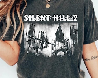 Pyramid Head T-Shirt: Retro Silent Hill 2 Gamer Tee