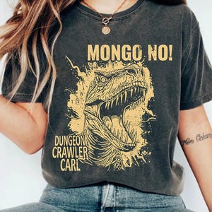 Vintage Mongo Shirt, Dungeon Crawler Carl Shirt, Princess Donut & Mongo Shirt, Sci-Fi Book Lover Tee, Gift for Reader, Fantasy Book Lover