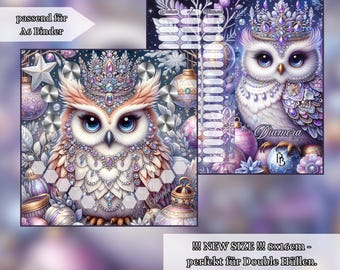 Diamora – A6 double-folded card | A6 format | 300g printer-quality