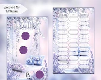 Lavender Swing – A7 Savings Challenge | Dice & Scrape | Mini Challenge | 300g