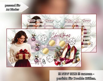 Christmas – A6 Savings Challenge | 300g printing quality