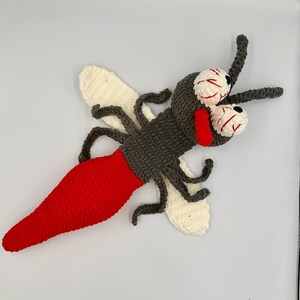 Handmade Crochet Mosquito Door Stopper – Fun and Functional