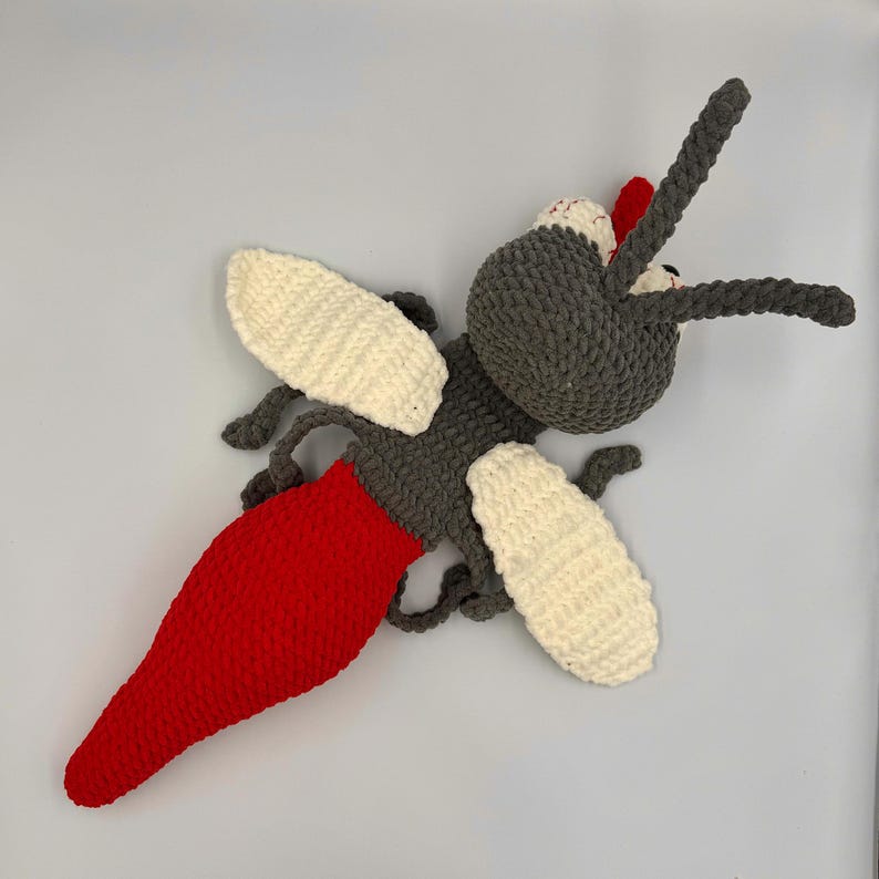 DIY Amigurumi Mosquito Door Stop – Cute and Practical