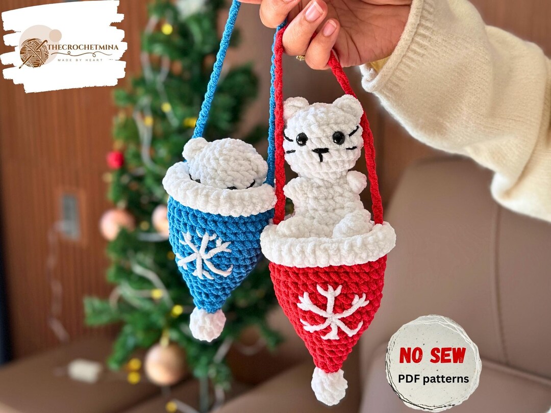 Crochet Exploding Kitten Crochet Cat Pattern: Kitty Popping in a Beanie - No Sew Amigurumi PDF ...