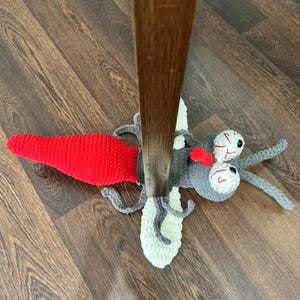Mosquito Crochet Door Stop – Unique Amigurumi Home Decor