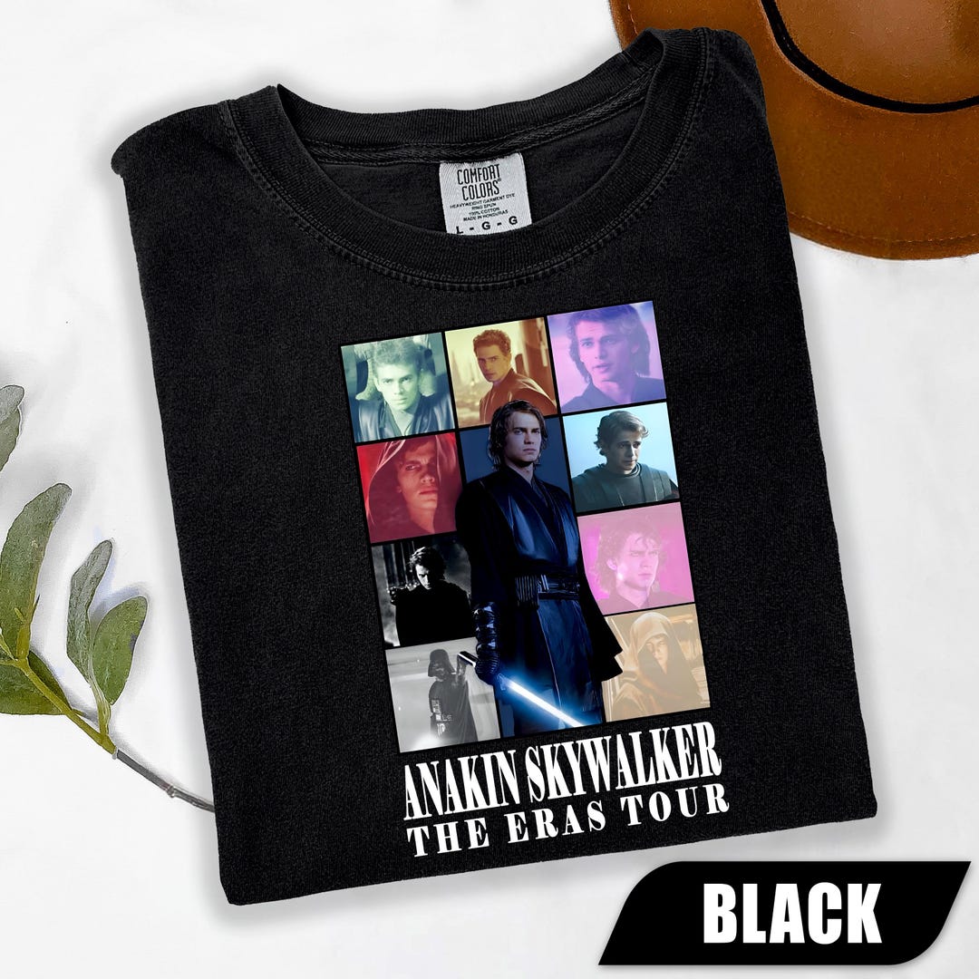 Anakin Skywalker Eras Tour Shirt, Star Wars Anakin Skywalker Fan Gift ...