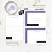 Personalized Notepad CLASSY a NOTE FROM Modern Social Stationery ...