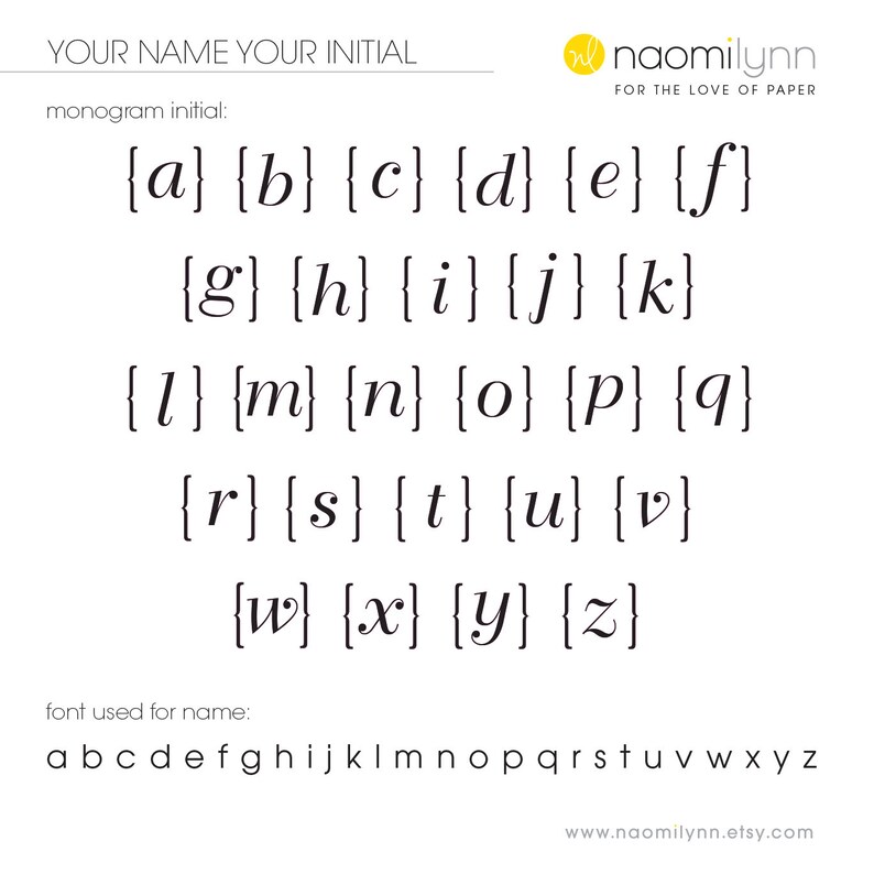 personalized notePAD  YOUR name your INITIAL MONOGRAM  image 8